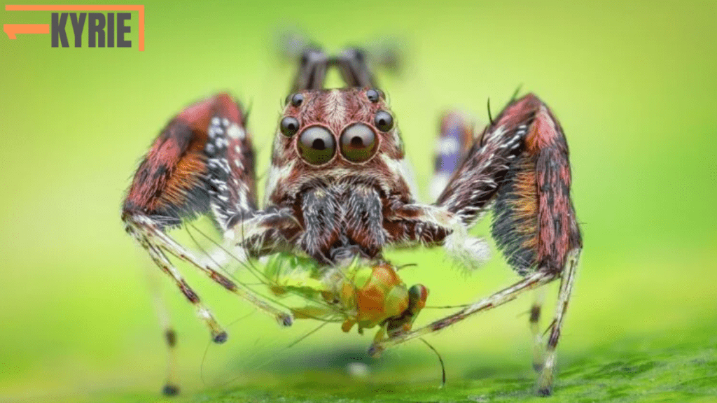 what do jumping spiders eat